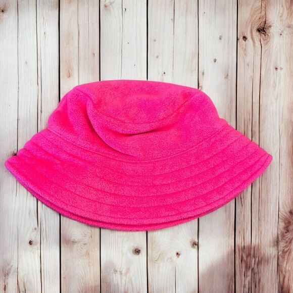 Vintage Tweety Bird Warner Brothers Pink Bucket Hat Fisherman Adult 1997 Fleece - Picture 2 of 10